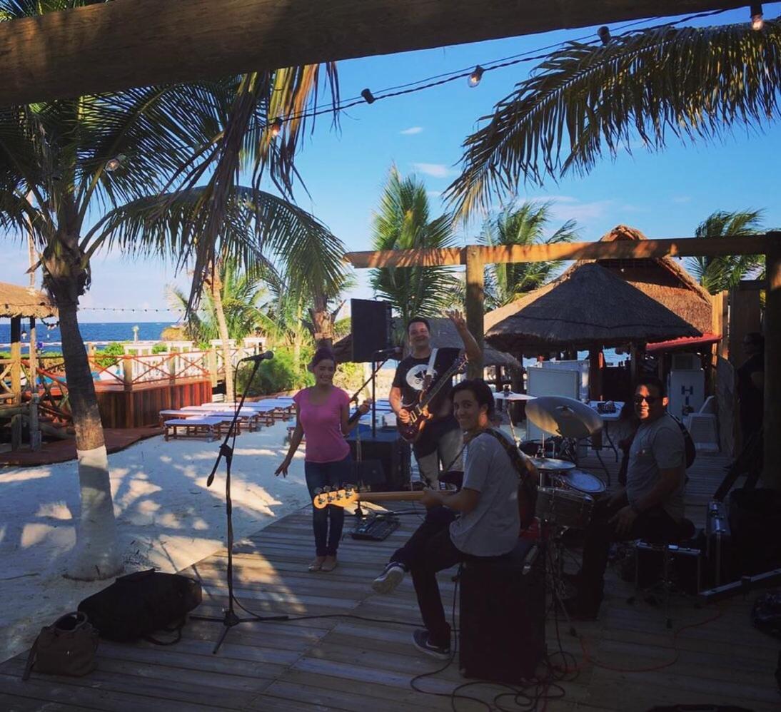 The Diving Lodge Downtown Puerto Morelos Ngoại thất bức ảnh